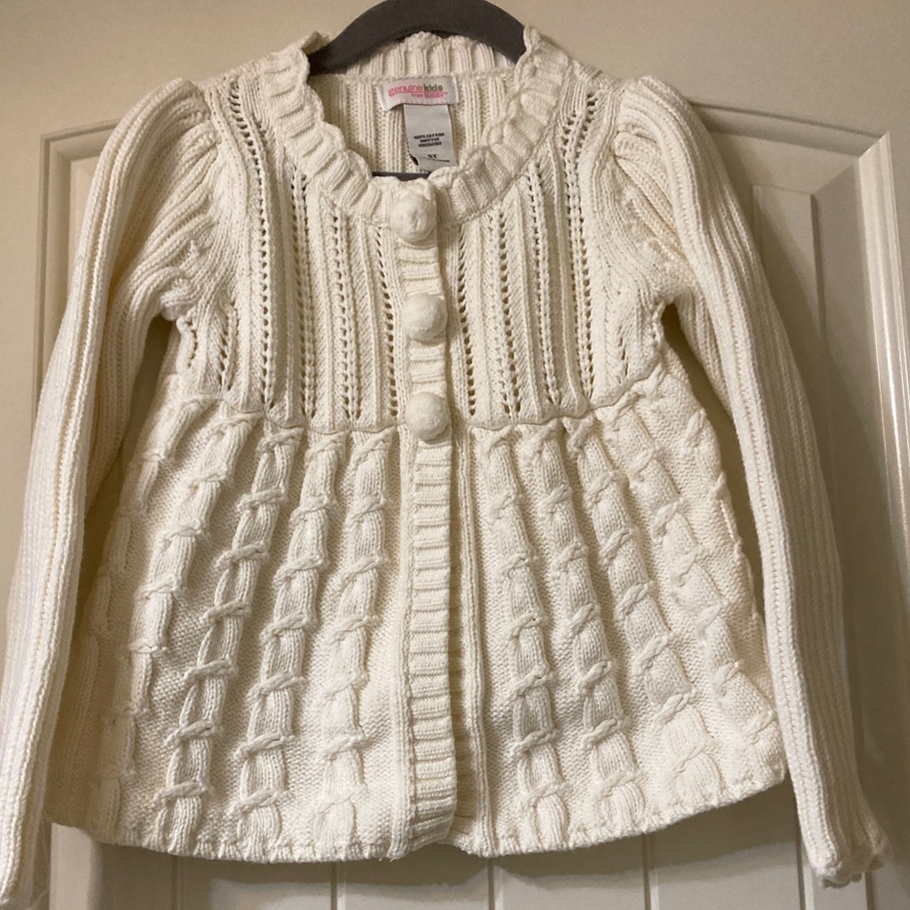 OshKosh B'gosh Ivory Knit Sweater for Kids